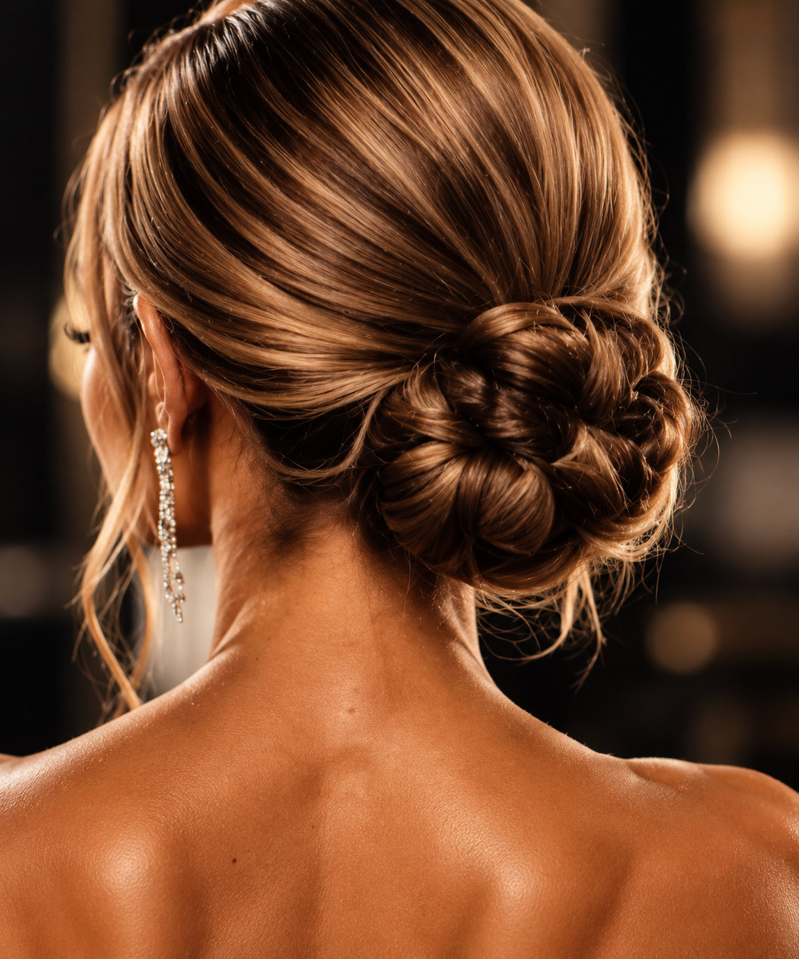 Elegantes Hair Styling mit Hochsteckfrisur